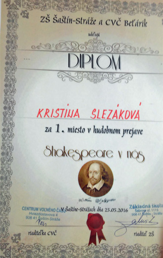 Shakespeare v nás
