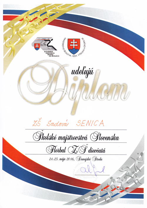 Majstrovstvá Slovenska žiačok vo florbale